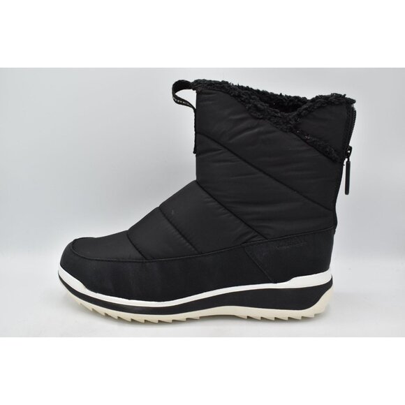 Merrell Womens 11 Snowcreek Sport Mid Zip Polar Black Waterproof Insulated Boots - Picture 7 of 12
